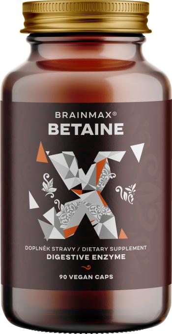 BRAINMAX Betain HCl a horec žltý 90 kapsúl