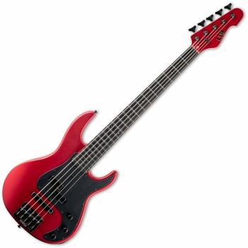 ESP LTD AP-5 Candy Apple Red Satin 5-strunná baskytara