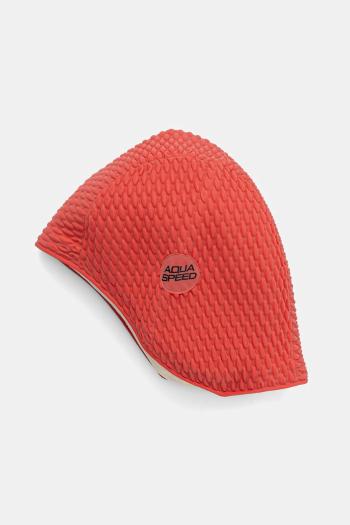 Plavecká čiapka Aqua Speed červená farba