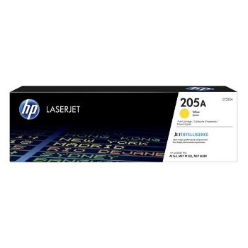 HP originál toner CF532A, yellow, 900str., HP 205A, HP Color LaserJet Pro M180n, M181fw, O, žltá