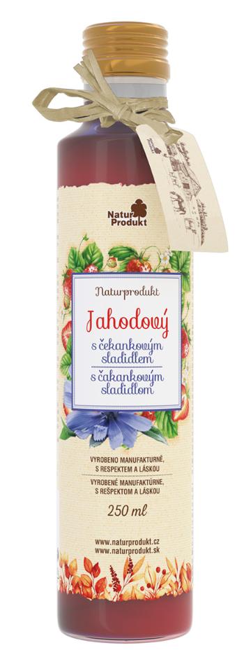 Naturprodukt sirup Jahodový s čeknakovým sirupem 250 ml