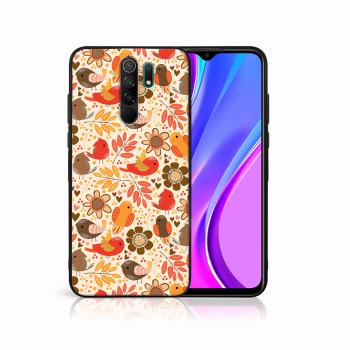 MY ART Silikónový obal Xiaomi Redmi 9 BIRDS (004)