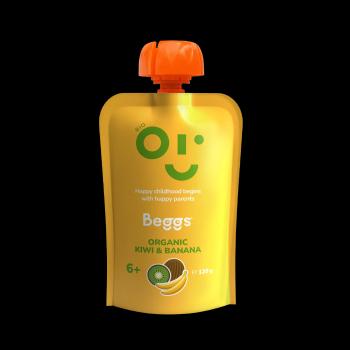 BEGGS BIO Kivi a banán 120 g