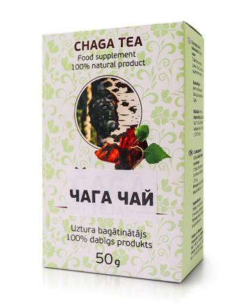 Čaga čaj 100% prírodný  - 50g - HealthNA