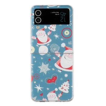 CHRISTMAS Plastový kryt Samsung Galaxy Z Flip 3 5G SANTA