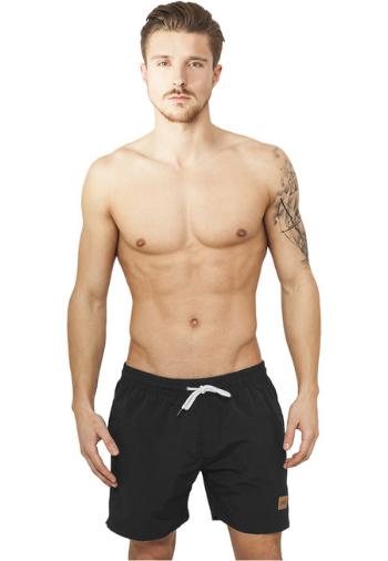 Urban Classics Block Swim Shorts blk/blk - XS