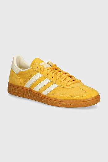 Semišové tenisky adidas Originals Hanball Spezial žltá farba, IF7088