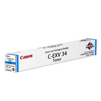 Canon C-EXV34 azúrový (cyan) originálny toner