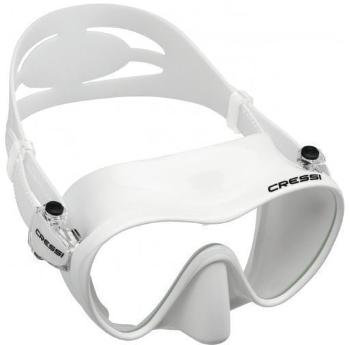 Cressi F1 White Transparent UNI Potápačská maska