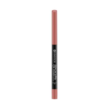 Essence  8H Matte Comfort Lip Pencil - 04 Rosy Nude  Ceruzky na pery Hnedá