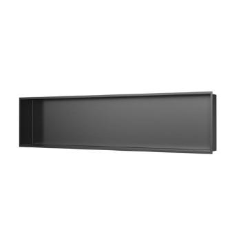 Vstavaná polička SAT Aurum gun metal 121x28 cm SATAURN12128BGM