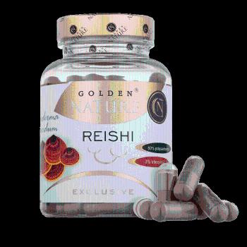 GOLDEN NATURE Exclusive Reishi 50% polysacharidov 100 kapsúl