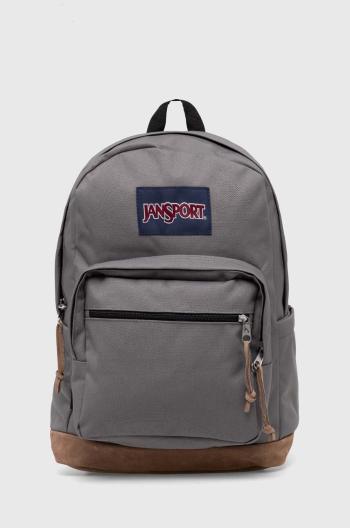 Ruksak Jansport šedá farba, veľký, jednofarebný