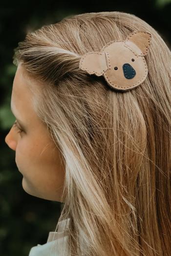 Detská sponka Donsje Josy Classic Hairclip Koala 6009010