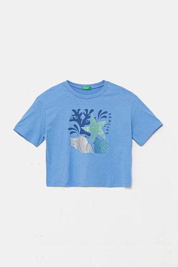 Detské bavlnené tričko United Colors of Benetton 35RYC10OZ