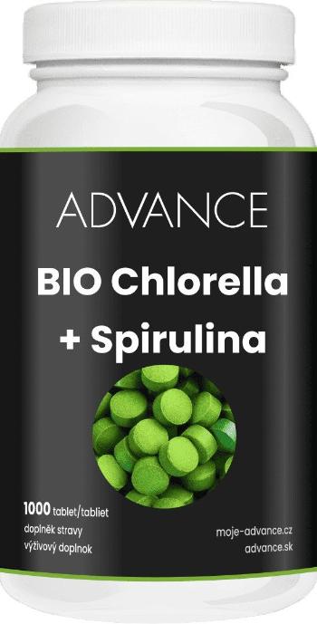 ADVANCE Chlorella + Spirulina BIO 1000 tabliet