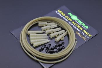 Korda Lead Clip Action Pack - Gravel,Korda Lead Clip Action Pack - Gravel