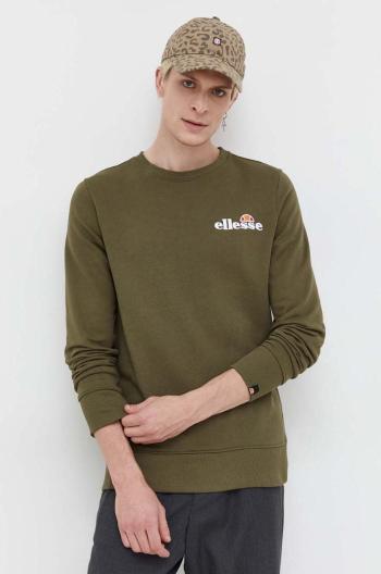 Mikina Ellesse SHS08784-011, pánska, čierna farba, vzorovaná