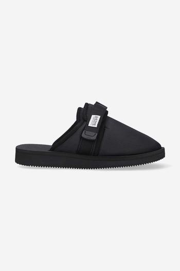 Šľapky Suicoke ZAVO-CAB BLACK pánske, čierna farba