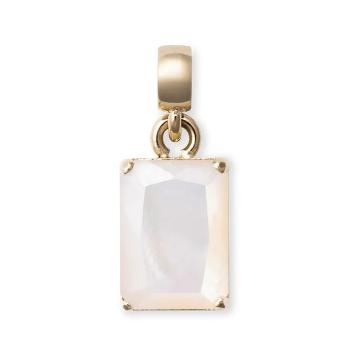 Daniel Wellington Prekrásny pozlátený prívesok s perleťou Mother of Pearl DW00401467