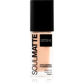 Gabriella Salvete SoulMatte dlhotrvajúci make-up s matným efektom odtieň 03C Beige Cold 30 ml