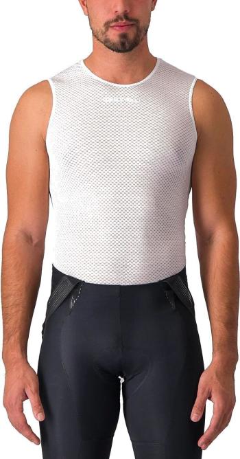 Castelli Pro Mesh 2.0 Sleeveless Tielko White XL