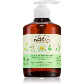 Green Pharmacy Marigold & Tea Tree Gel for Intimate Hygiene gél na intímnu hygienu 370 ml