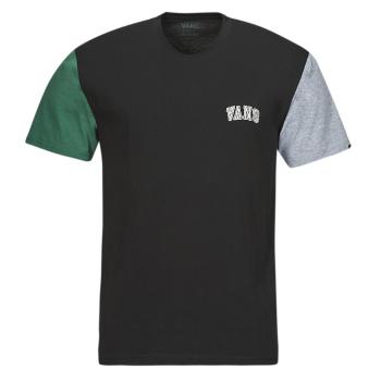 Vans  COLORBLOCK VARSITY SS TEE  Tričká s krátkym rukávom Čierna