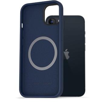AlzaGuard Magnetic Silicone Case pre iPhone 13 modrý (AGD-PCMS0005L)