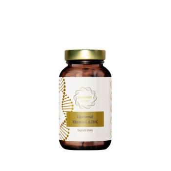 PURAVIA LABS Liposomálny vitamín C so zinkom 60 kapsúl