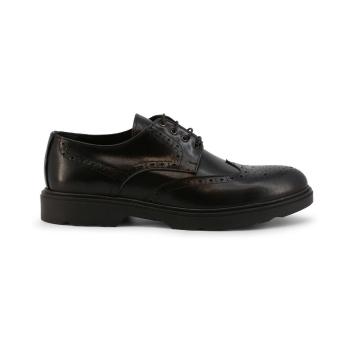 Duca Di Morrone  Dante - Leather Black  Nízka obuv do mesta Čierna