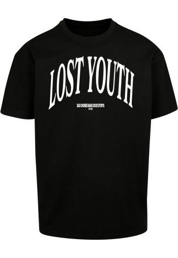 Lost Youth Póló 'Classic V.1'  fekete / fehér