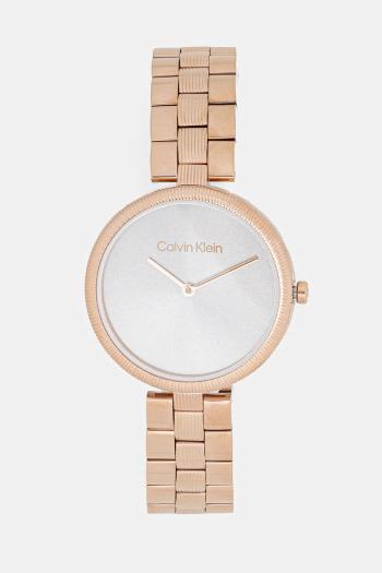 Hodinky Calvin Klein dámske, zlatá farba, 25100013