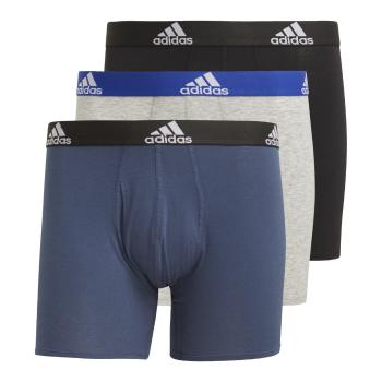 adidas  adidas Logo Boxer Briefs 3 Pairs  Boxerky Čierna