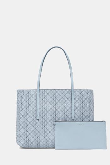 Kabelka Calvin Klein modrá farba, LV04F3267G