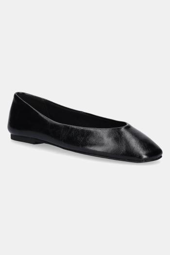Kožené balerínky Steve Madden Darts čierna farba, SM11003624