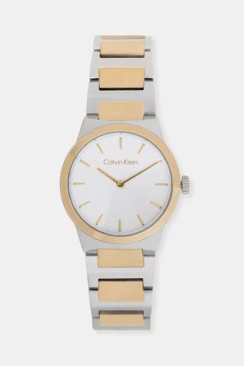 Hodinky Calvin Klein dámske, zlatá farba, 25100113