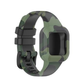 ART Silikónový remienok pre Garmin Vivofit Junior3 CAMOUFLAGE