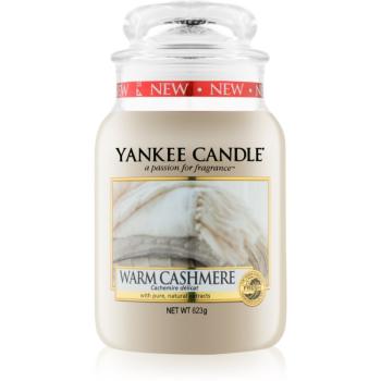 Yankee Candle Warm Cashmere vonná sviečka Classic veľká 623 g