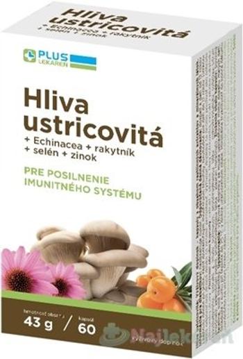 Plus Lekáren Hliva ustricovitá cps + Echinacea + rakytník + selén + zinok 60 ks