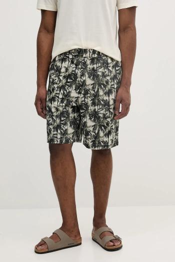 Bavlnené šortky Armani Exchange zelená farba, XM000427 AF14869
