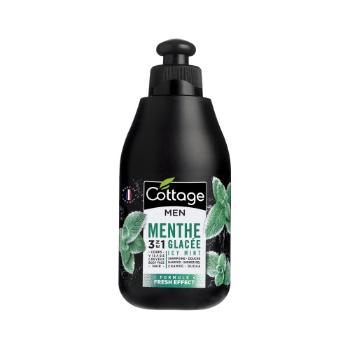 Cottage Shampoo-Shower Gel Men Icy Mint Fresh Effect šampon a sprchový gel pro muže 3v1 ledová máta 250 ml