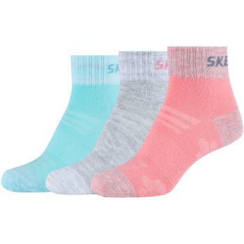 Skechers  3PPK Wm Mesh Ventilation Quarter Socks  Ponožky Viacfarebná