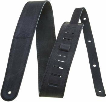 Eko guitars Eko GBU Strap Leather Plus Gitarový pás Black