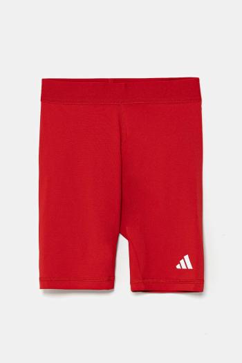Detské krátke nohavice adidas Performance červená farba, JW7958