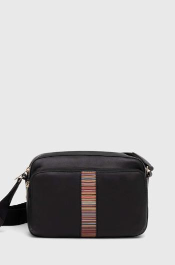 Kožená kabelka Paul Smith čierna farba, M1A-6796-BMULTI