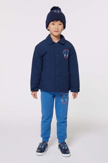 Detská bunda Kenzo Kids tmavomodrá farba, K60721