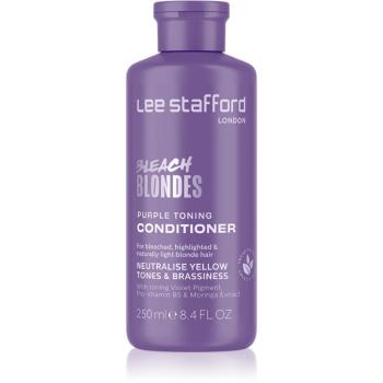 Lee Stafford Bleach Blondes Toning Conditioner tónovací kondicionér pre blond a melírované vlasy 250 ml