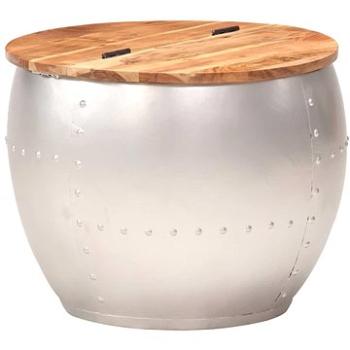 SHUMEE Konferenčný stolík 53 × 43 cm masívne akáciové drevo, 287485