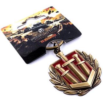 World of Tanks bronzová kľúčenka so symbolom Brothers in Arms (WOT_BA-GA-KR)